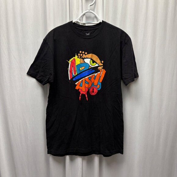 Tango Hotel CRASH Graphic T Shirt Mens Size Large Black Casual Streetwear - Picture 1 of 5